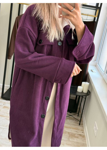 Темно-фиолетовый демисезонный кардиган MonCher