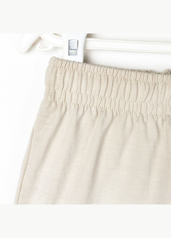 Бежевий демісезонний комплект футболка та шорти з вишивкою dexters бежевий dexter's