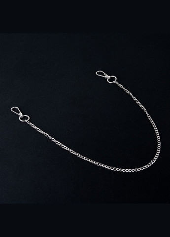 Ремень с металлической цепью серебряный 105 см No Brand (335414004)