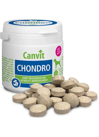 Хондропротектор Chondro для собак таблетки 230 шт (can50730) Canvit (288576540)
