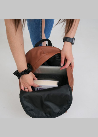 Універсальний рюкзак у зручному розмірі в екошкірі, колір пісочний ToBeYou city (293247146)
