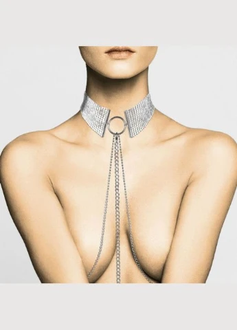 Намисто-комір Desir Metallique Collar - Silver Bijoux Indiscrets (335394787)