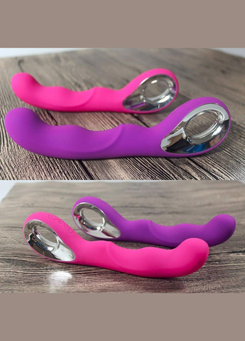 Вібростимулятор точки G з лупикантом полуничним 21*3 см No Brand (340914259)