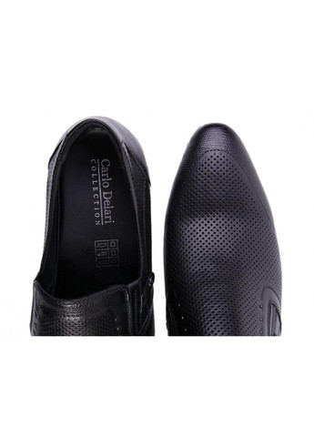Черные туфли 7142088 39 цвет черный Carlo Delari