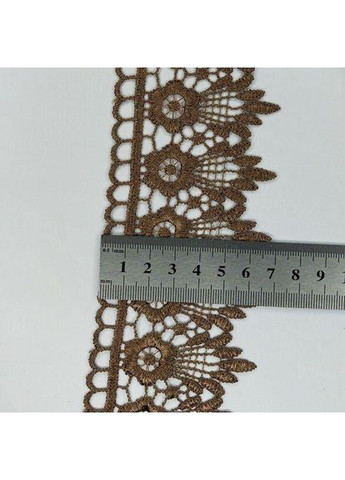 Мереживо макраме 6,5см (20м) Колір - Коричневий (05-XR13023-6) Plus-plus (352751605)