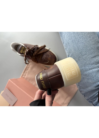 Кросівки жіночі Miu Miu Brown | Міу Міу коричневі No Brand коричневі демісезони (365963552)