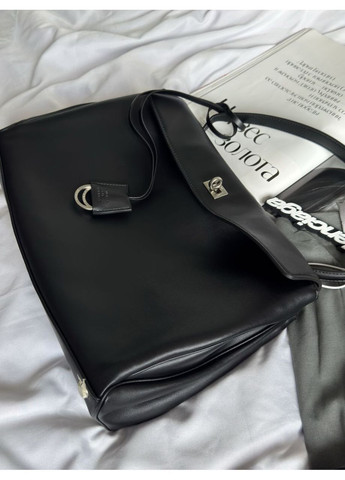 Женская сумка Balenciaga Rodeo 35 Black из гладкой кожи No Brand (369503680)