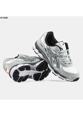 Сірі Осінні кросівки чоловічі asics gel-nyc gore-tex gray асікс гель нюк No Brand