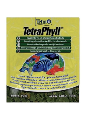 Phyll Flake корм для риб рослиноїдних, 12 г Tetra (276973411)