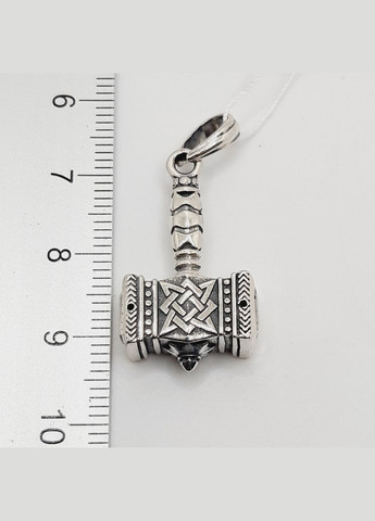 Підвіска срібло 925° 5,12г. мель оберег квадрат зварога () Bigsun 1446 (305583178)