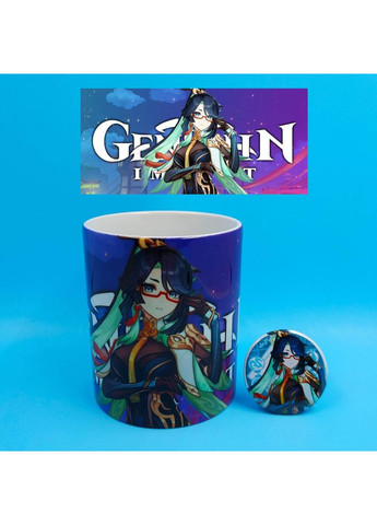 Колекційний Бокс Сянь Юнь з чашкой із Геншин Імпакт No Brand (348357747)