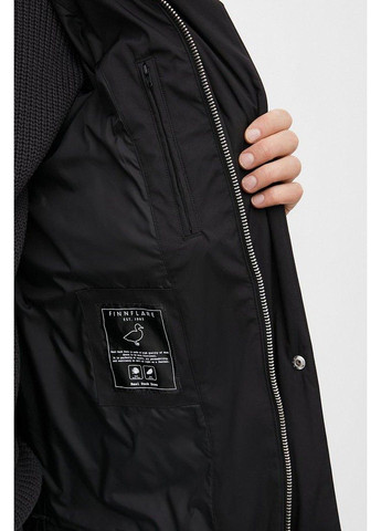 Черный зимний Пуховик Finn Flare