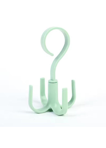 Багатофункціональна вішалка-гачок для сумок у шафу, гардероб, органайзер для речей (зелений) China (367623405)