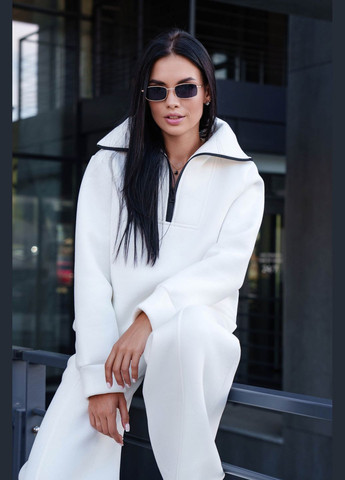 Білий світшот Liton блискавка (303106537)