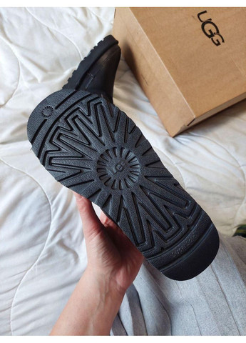 Уггі Жіночі UGG Neumel Leather Black (Шкіра) (366197047)