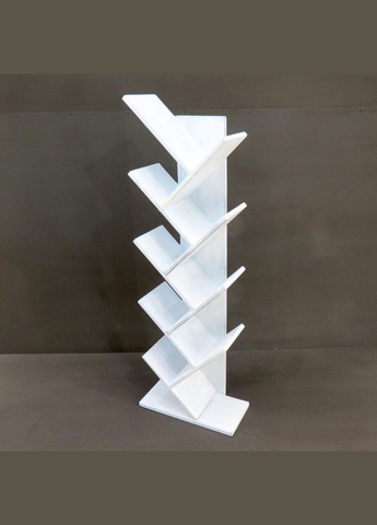 Книжковий стелаж з дерева Муракамі 9 шеббі (КПС-900921) No Brand (328078473)