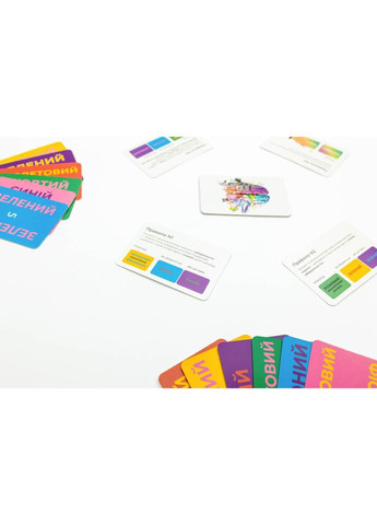 Карткова гра bRainbow FGS64, 60 карток, українською мовою Fun Games (364889096)