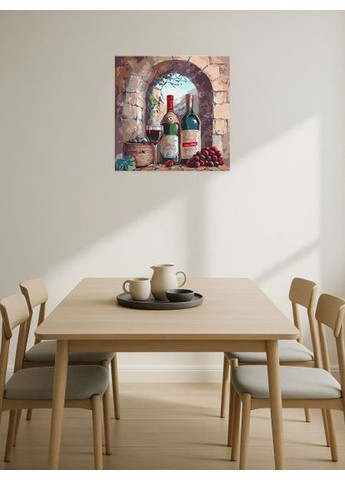 Картина за номерами - Смак витримки ©art_selena_ua 40х40 см IDEYKA (362219810)