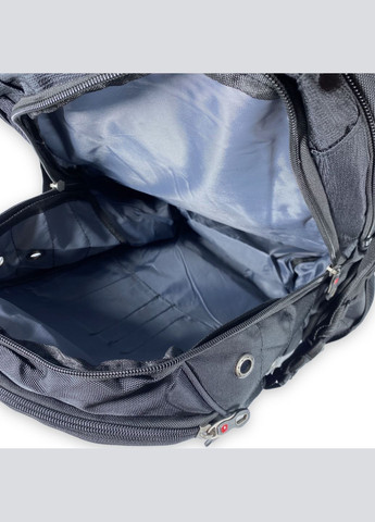 Міський рюкзак з чохлом від дощу 30 л, три відділення, USB розʼєм, розмір: 50*30*20 см, чорний SWISSGEAR (284338087)