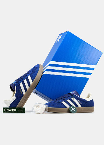 Кросівки жіночі Adidas Gazelle blue | Адідас Газель сині No Brand сині демісезони (315483041)
