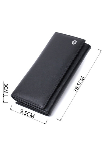 Женский кожаный кошелек 18,5х9,5х3 см st leather (315872938)