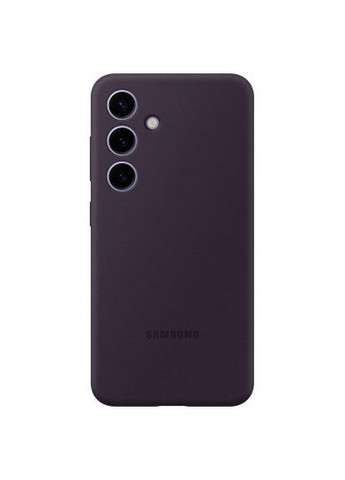 Чехол для мобильного телефона (EFPS921TEEGWW) Samsung galaxy s24 (s921) silicone case dark violet (278789424)