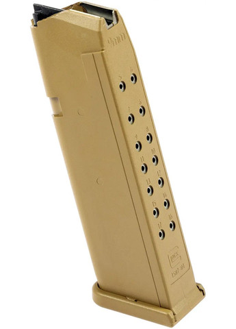 Магазин 19X Coyote 9 мм на 17 патронов. Glock (319158718)