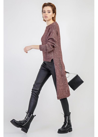 Бордовий джемпер 1831 bellise вишня меланж Triko Bakh