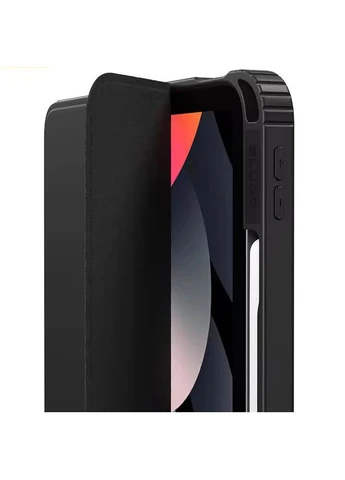 Чехол-книжка для Apple iPad Air 13'' (2024-26) TPU + искусственная кожа черный 360 градусов No Brand Ape Case для Apple iPad Air 13'' (2024-26) (402119301)