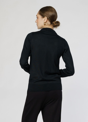 Чорний зимовий светр жіночий чорний Arber Crew-neck WDav3 WTR-152