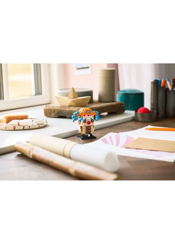 Конструктор BrickHeadz 40800 One Piece Фігурка клоуна Баггі Lego (372805096)