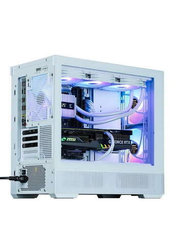 Корпус P30 AIR без БП, 1xUSB3.0, 1xUSBTypeC, 3x140мм ARGB, VGA 392мм, LCS ready, TG Side Panel, mATX, белый Zalman (314776365)