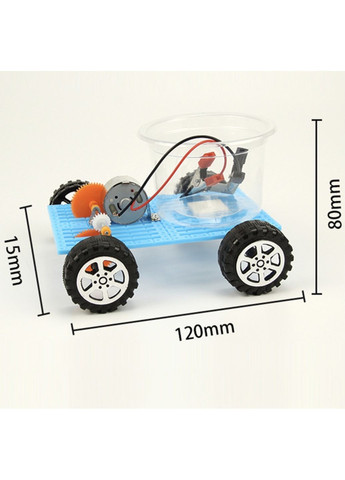 Дитячий розвиваючий науковий конструктор DIY машинка на енергії солоної води China (366874922)