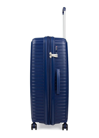 Валіза велика L поліпропілен синя 77х53х32(+5)см/133л/4.4кг/ Snowball (324801940)