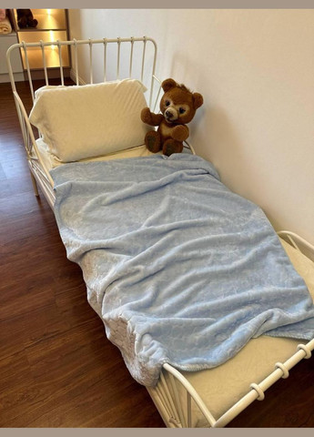 Дитяча ковдра 110х140 см акрилова Блакитний (П4К-mur-kid-pled-001-03) No Brand (308754622)