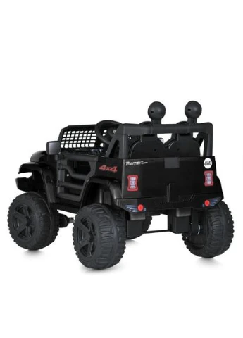 Дитячий електромобіль джип M 5836EBLRS-2 4×25W 12V9AH чорний Bambi Racer (401908819)