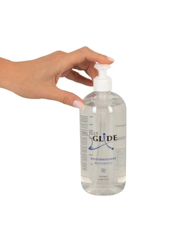 Гель лубрикант на водной основе без запаха и вкуса 500 мл Just Glide (382840576)