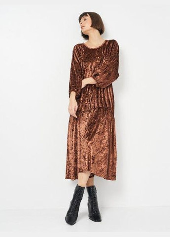 Коричневое платье демисезон,коричневый, Selected Femme