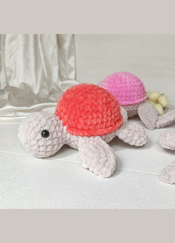 Набор для вязания черепашки (бежевый с красным) Hand Made (316089594)