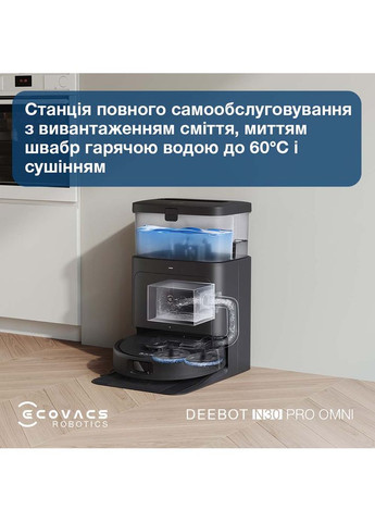 Робот-пилосос DEEBOT N30 PRO YDLX11-1 BLACK Ecovacs (335008865)