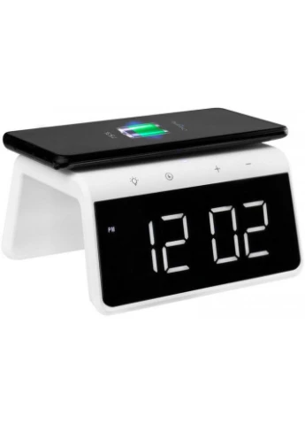 Настольные смарт-часы с функцией беспроводной зарядки Pro Smart Desktop Clock Time Bridge GP-SDC01 Gelius (270000222)