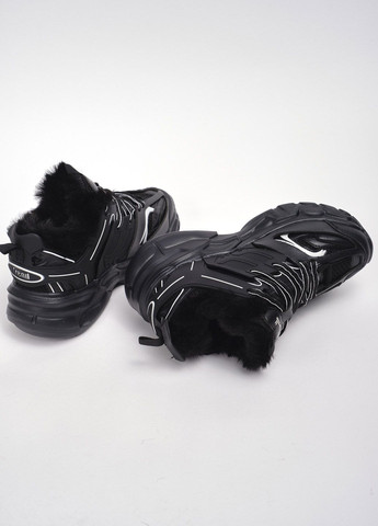 Чорні зимовий кросівки зимові на хутрі 341990 Power