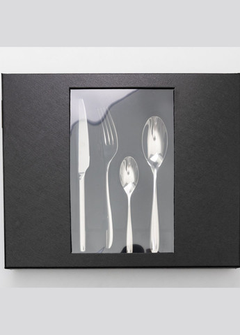 Набор столовых приборов из нержавеющей стали Royal на 6 персон, серебро Yiwu (323222979)