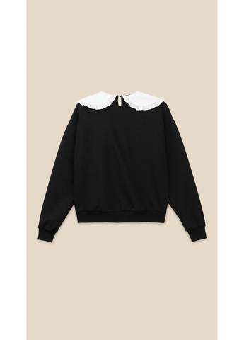 LAWA світшот однотонний для дівчинки gtc02321 134 см shop (2000999303708) однотонний чорний