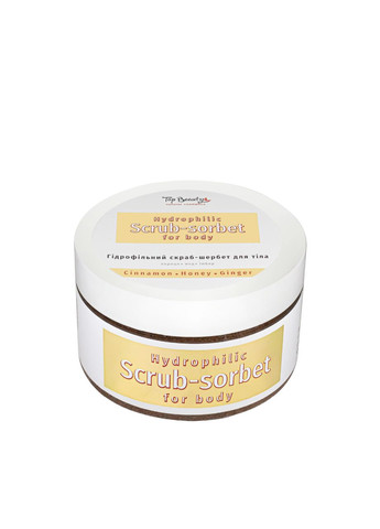 Скраб-щербет для тела Корица-Мед-Имбирь гидрофильный 250 мл Top Beauty (320325210)
