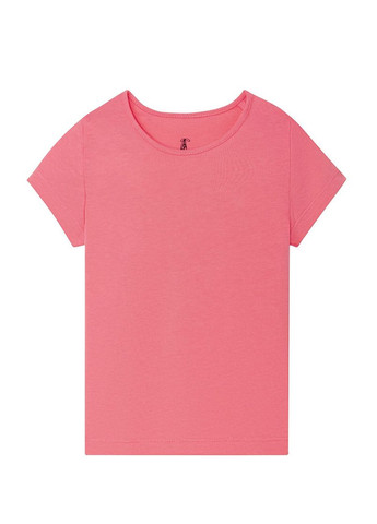 Розовая демисезонная футболка Lupilu