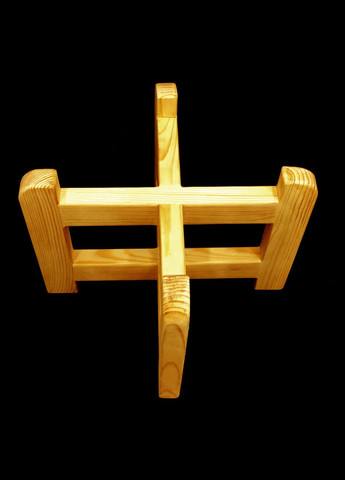 Стійка для диспенсера з дерева Синжерея каррі (СТК-000803) No Brand (327867178)