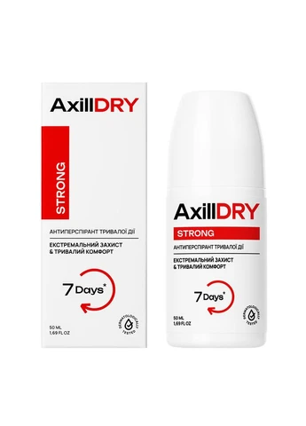 Strong Шариковый антиперспирант длительного действия, 50 мл AxillDRY (400436061)