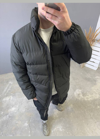 Черная демисезонная куртка пуховая демисезонная Vakko