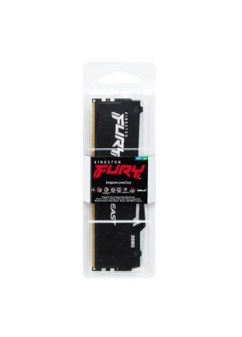Модуль пам'яті для комп'ютера DDR5 64GB 5600 MHz Beast RGB EXPO Black (KF556C36BBEA-64) Kingston FURY (395404324)